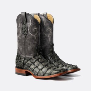 Bota de pirarucú gris — Horma Rodeo