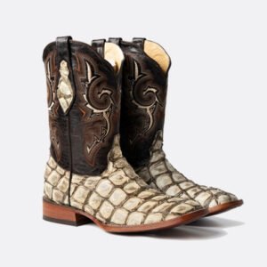Bota de pirarucú verde — Horma Rodeo